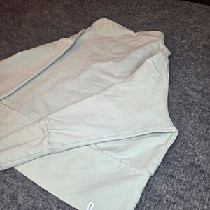 Body Glove Light Mint Green Pullover Sweatshirt Mock Neck Casual Athleisure M